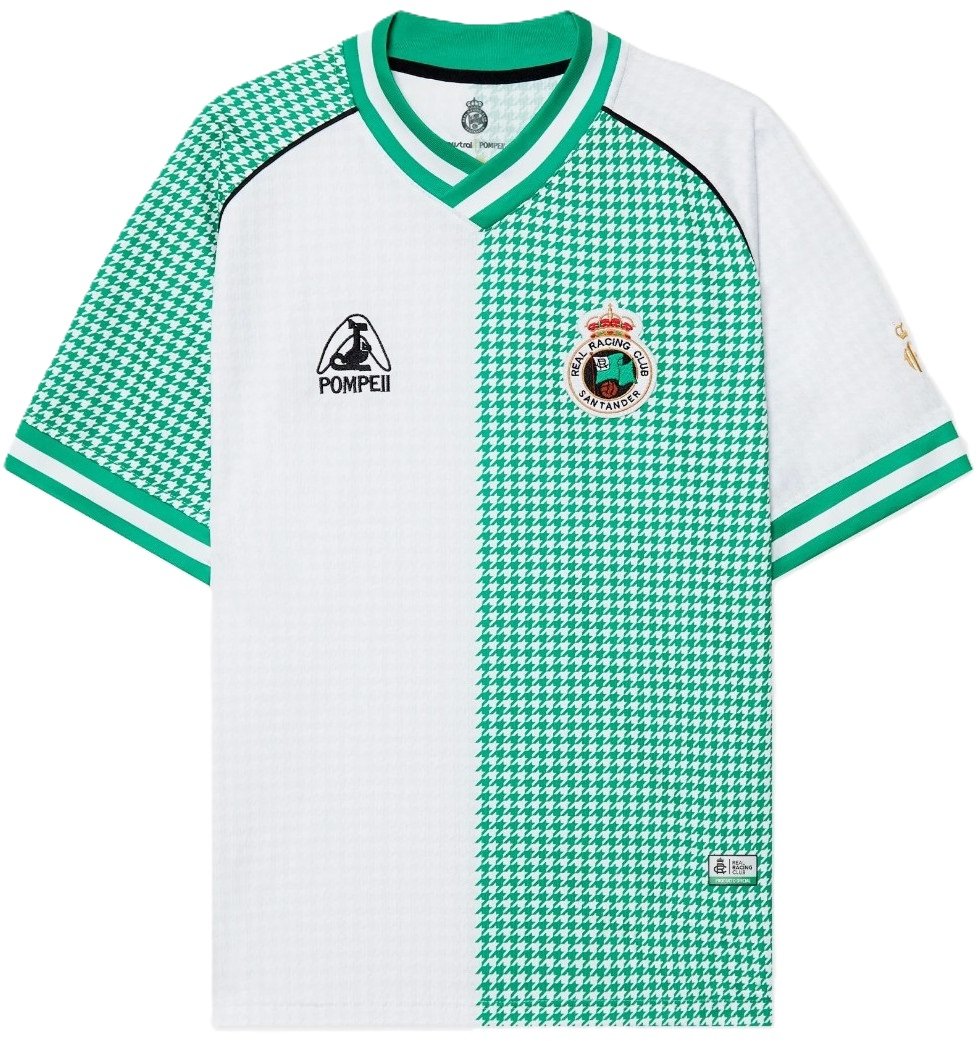 Camisa Racing Santander 2025 2026 Pompeii oficial Especial
